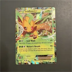 Pokemon Leafeon EX Generations 10/83 Ultra Rare Holo English 170HP Basic - Image 1