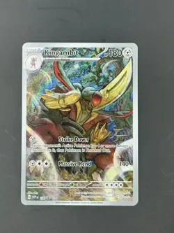 Kingambit SVP 130 Sv: Scarlet & Violet Promo Cards Holo Illustration Rare M/NM - Image 1