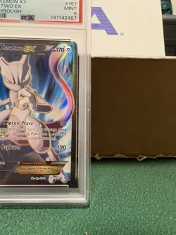 Pokemon TCG: Mewtwo EX #157/162 Full Art XY Breakthrough PSA 9, MINT - Image 4