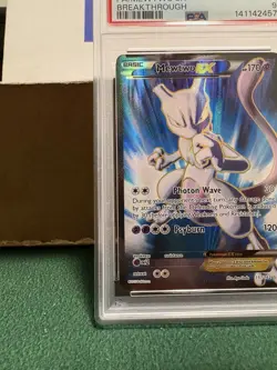 Pokemon TCG: Mewtwo EX #157/162 Full Art XY Breakthrough PSA 9, MINT - Image 5