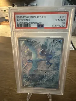 Pokemon TCG Articuno Journey Together Illustration Rare - Image 1