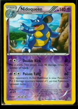 Pokemon NIDOQUEEN 68/160 - XY Primal Clash Rev Holo - MINT - Image 1