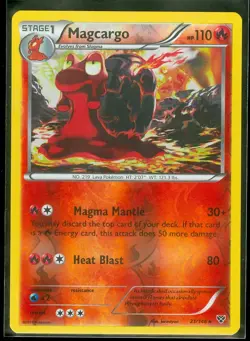 Pokemon MAGCARGO 21/146 - XY RARE Rev Holo - NEAR MINT/MINT - Image 1