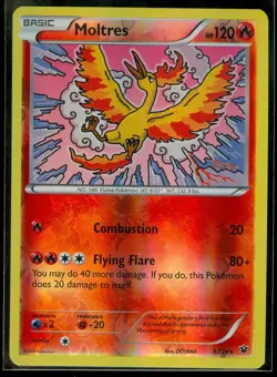 Pokemon CARBINK 49/124 - XY Fates Collide - RARE Rev Holo - NEAR MINT/MINT - Image 1