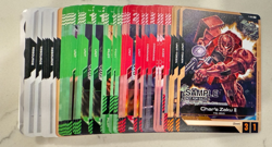 Gundam Card Game TCG - Full Sample Promo Starter Deck Blue & Green Set - Image 4