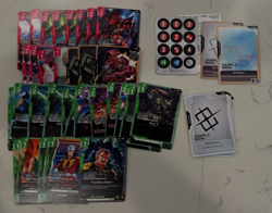 Gundam Card Game TCG - Full Sample Promo Starter Deck Blue & Green Set - Image 5