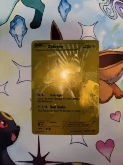 Zekrom 115/113 Legendary Treasures Secret Rare Full Art Dent on Backside SEE PIC - Image 2
