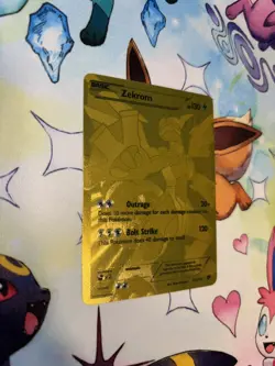 Zekrom 115/113 Legendary Treasures Secret Rare Full Art Dent on Backside SEE PIC - Image 4
