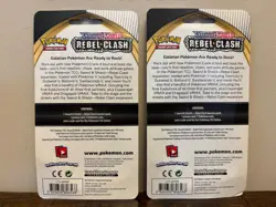 x2 Pokemon TCG: Sword & Shield Rebel Clash Checklane Blisters: Noctowl & Mantine - Image 2