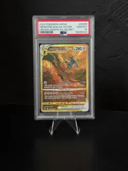 Origin Forme Dialga VSTAR GG68/GG70 Crown Zenith Secret FA Holo PSA 10 - Image 4