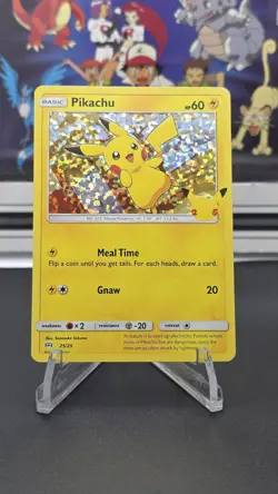 2021 Pokemon - Pikachu 25/25 McDonalds Promo Non Holo Near Mint NM - Image 1