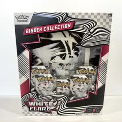 Sealed White Flare Binder Collection - Pokemon - Scarlet & Violet - Image 1