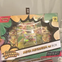 Pokemon TCG Ascended Heroes Mega Evolution Foil Mega Feraligatr ex Emboar - Image 3