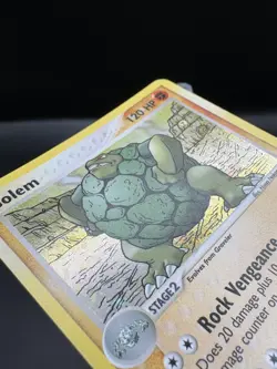 Pokemon Golem 5/97 EX Dragon Holo Rare LP - Image 4