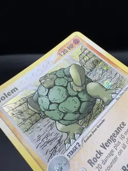 Pokemon Golem 5/97 EX Dragon Holo Rare LP - Image 5