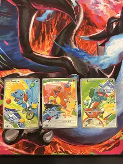 Pokemon First Partner Illustration Collection Series 1 - Kanto (Gen 1) Set NM - Image 1