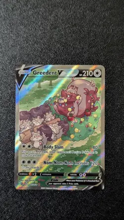 Greedent V 257/264 Full Art Ultra Rare NM | Pokemon Fusion Strike - Image 1