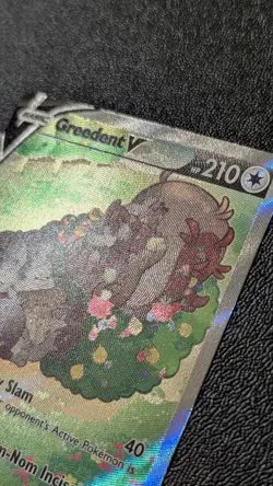 Greedent V 257/264 Full Art Ultra Rare NM | Pokemon Fusion Strike - Image 3