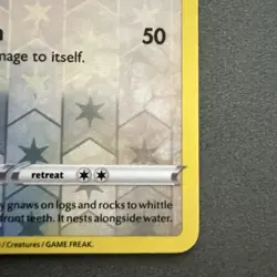 Bidoof 059/078 – Peelable Ditto Reverse Holo – Pokemon GO - Sword & Shield - Image 3
