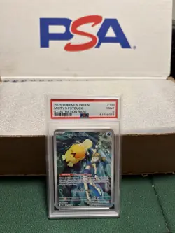Pokemon TCG: Misty's Psyduck #193/182 DRI EN Illustration Rare PSA 9, MINT. - Image 1