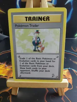 Pokemon TCG Pokemon Trader Base Set 2 106/130 Regular Unlimited Rare - Image 1
