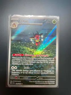 Ledian - Illustration rare - Pokemon TCG - Stellar Crown - 144/142 - Image 1