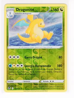 ~ESP~ SPANISH Dragonite 131 Silver Tempest REVERSE HOLO Pokemon Card (Ref:PE1) - Image 1