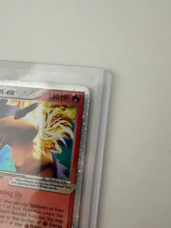 Pokemon Typhlosion ex 110/115 EX Unseen Forces Holo Ultra Rare LP Vintage 2005 - Image 4