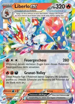 Pokemon Liberlo ex Erhabene Helden 038/217 - Image 1