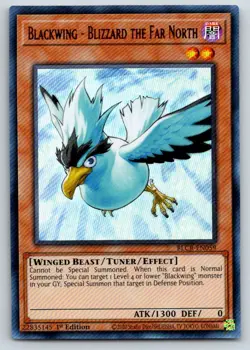 Blackwing - Blizzard the Far North BLCR-EN059 Crystal Revenge Yu-Gi-Oh 1st Ed NM - Image 1