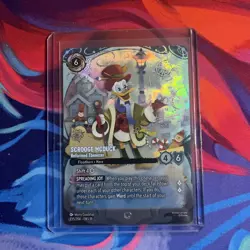 Disney Lorcana Scrooge McDuck Reformed Ebenezer Enchanted 235/204 EN winterspell - Image 1