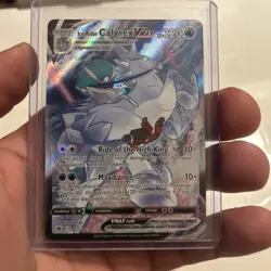 Pokemon Ice Rider Calyrex VMAX TG15/TG30 Astral Radiance Ultra Rare Holo - Image 1