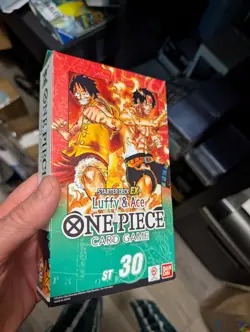 Bandai One Piece Card Game Starter Deck EX Luffy & Ace ST-30 English. Unused. - Image 1