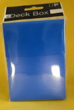 Ultra Pro Deck Box Trading Card Storage Case Holds 80 Cards - Pacific Blue - Image 1