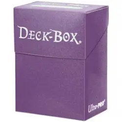 Ultra Pro Deck Box Trading Card Storage Case Holds 80 Cards - Purple - Image 5