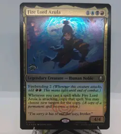 Fire Lord Azula Prerelease Cards Foil - Image 1