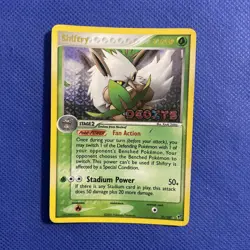 Shiftry Reverse Holo Deoxys 25/107 Pokemon TCG Card Stamped - LP/MP - Image 1