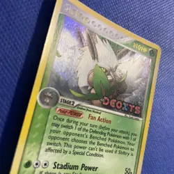 Shiftry Reverse Holo Deoxys 25/107 Pokemon TCG Card Stamped - LP/MP - Image 2