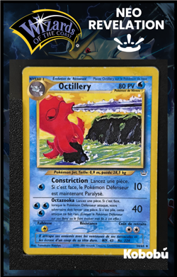 Carte Pokemon Octillery 34/64 Edition 2 Ed 2 Neo Revelation Wizards FR 3 - Image 1