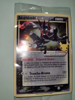 Carte Pokemon Amphinobi Star SWSH144 Celebrations Scellee FR - Image 1