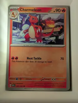 Charmeleon 027/197 Uncommon Obsidian Flames Pokemon Near Mint - Image 1