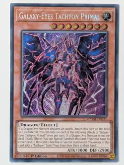 Galaxieaugen-Tachyonen-Urwesen MZTM-EN011 Secret Rare EN NM YUGIOH - Image 1