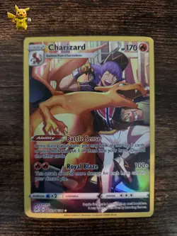 Pokemon TCG Charizard Lost Origin Holo Ultra Rare Card TG03/TG30 - Image 1