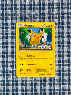 Build a Bear Pokemon Card Pikachu Promo TCG SEALED NEW - Tear Check Photos - Image 1