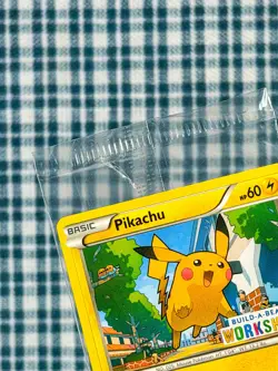 Build a Bear Pokemon Card Pikachu Promo TCG SEALED NEW - Tear Check Photos - Image 3