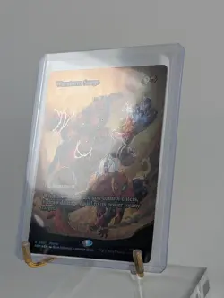 Warstorm Surge ~ MTG Promo Foil ~ Marvel Avengers Armageddon #1 - Image 3