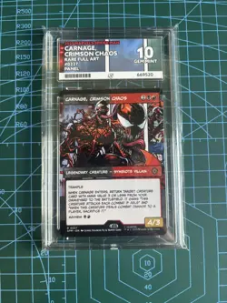 Magic the Gathering Card Spider-Man Carnage Crimson Chaos R0227 Ace 10 Mint - Image 1