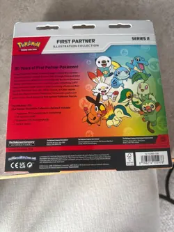 Pokemon First Partner Illustration Collection Series 2 Sealed - Image 2