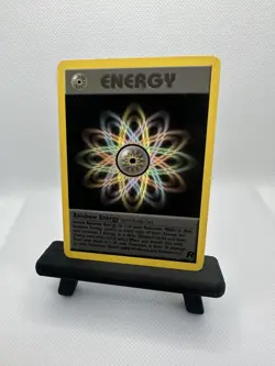 Pokemon Team Rocket Rainbow Energy 80/82 WOTC Vintage Rare LP - Image 1