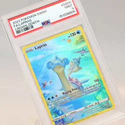 Pokemon TCG - Lapras GG05/GG70 Crown Zenith Trainer Gallery - PSA 9 MINT - Image 1